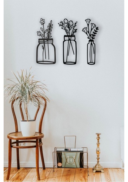 Vazo Çiçek Dekor Tablo Mdf Lazer Kesim fiyatları