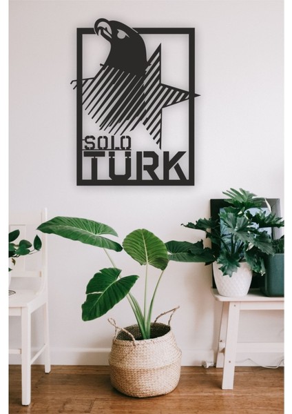 Solo Türk Tablo Ahşap Mdf Lazer Kesim