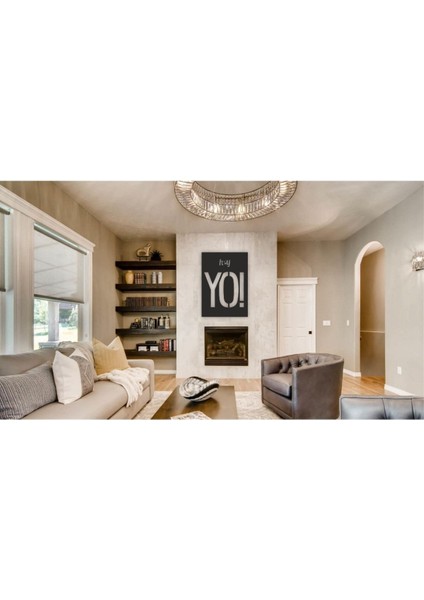 Hey Yo ! Tablo Ahşap Mdf Lazer Kesim