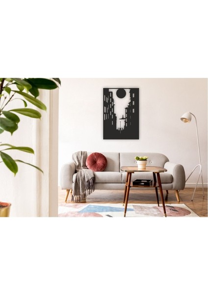 Galata Kulesi Tablo Ahşap Mdf Lazer Kesim