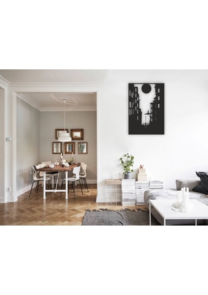 Galata Kulesi Tablo Ahşap Mdf Lazer Kesim