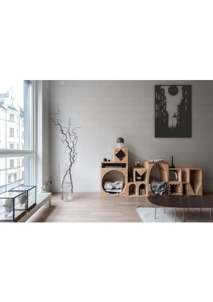 Galata Kulesi Tablo Ahşap Mdf Lazer Kesim