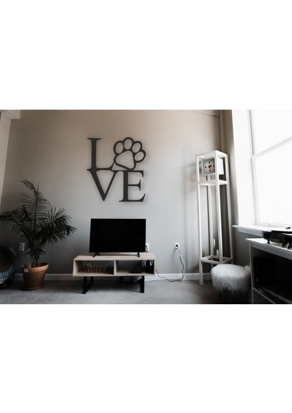 Love Köpek Tablo Ahşap Mdf Lazer Kesim fırsatları