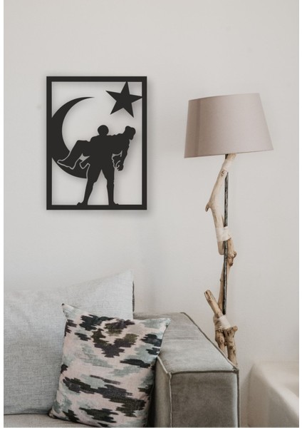 Şehitlik Tablo Ahşap Mdf Lazer Kesim
