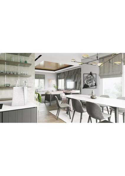 Gül Tablo Ahşap Mdf Lazer Kesim