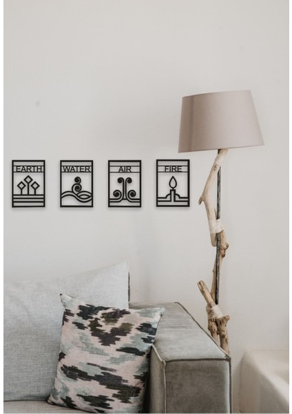 4 Element Tablo Ahşap Mdf Lazer Kesim fiyatları