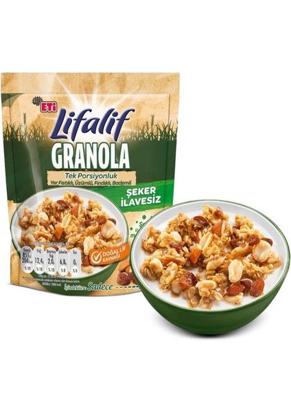 Lifalif Granola Kuruyemişli 40 G x 16 Adet