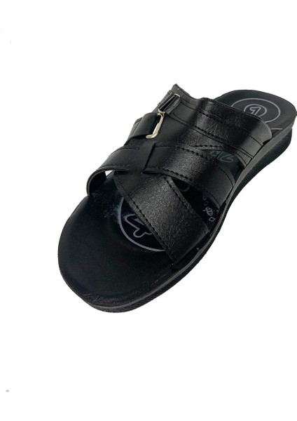 9008-24 Ortopedik 4 Nokta Erkek Terlik 40-44