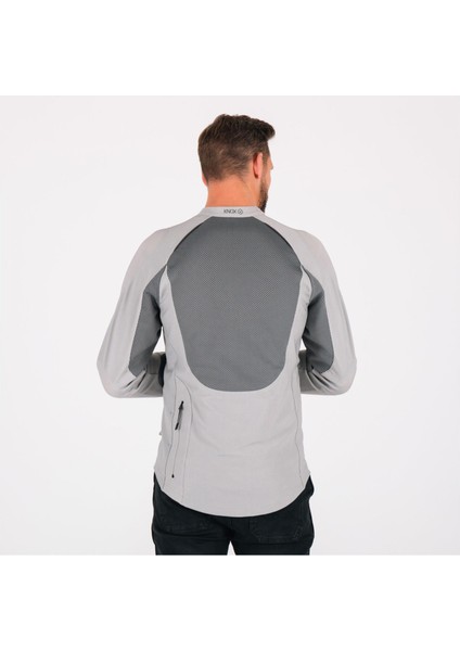 Tor Korumalı Motosiklet Montu Gri fırsatları