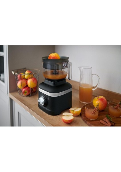 0,5 - 1 L K400 Artisan Blender Için 1 L Narenciye Sıkacağı 800 - 1200 Watt Kırmızı Metal