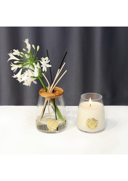 Incir-Nar Kokulu Aromatik Doğa Üçlüsü Set (Oda Kokusu-Vegan Mum-Vazo) fiyatları