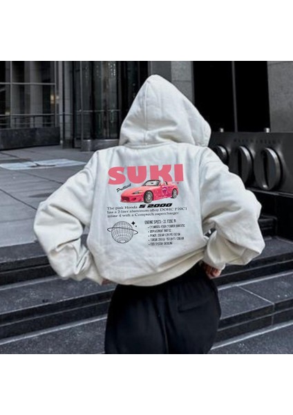 Touz Moda Nissan Suki Sweatshirt Beyaz