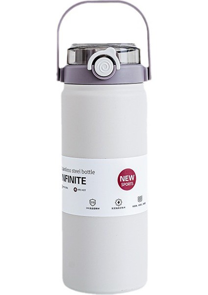 316 L Çelik 1200 ML Vakumlu Soğuk Pipetli Matara Suluk cin413by-12