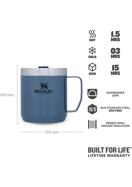 The Legendary Camp Mug Kapaklı Termos Bardak 0.35L 12OZ - Hammertone Lake modelleri