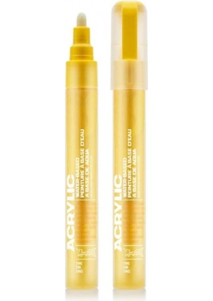 Akrilik Markör Ince Uç 2mm Shock Yellow Light