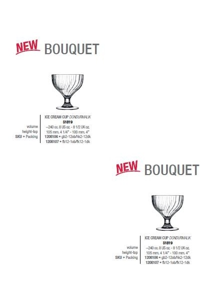Bouquet Dondurmalık 6 Lı Çok Amaçlı Sunum Kasesi fiyatları