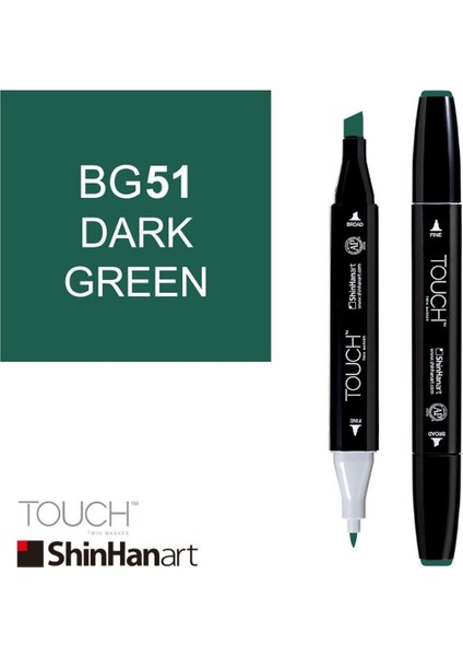 Art Touch Twin Marker BG51 Dark Green modelleri