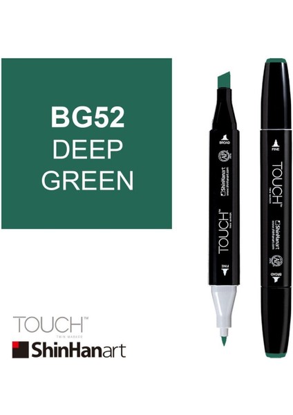 Art Touch Twin Marker BG52 Deep Green fiyatları