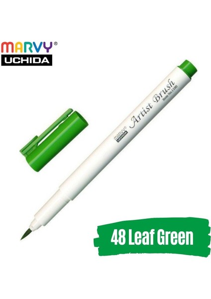 Artist Brush Pen 1100 Firça Uçlu Kalem 48 Leaf Green fiyatları