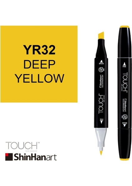 Art Touch Twin Marker YR32 Deep Yellow fiyatları