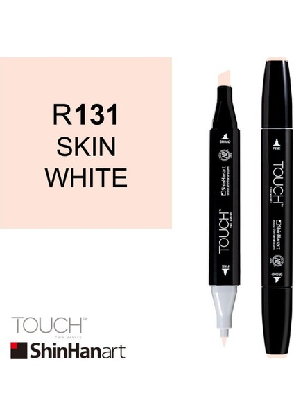 Art Touch Twin Marker R131 Skin White