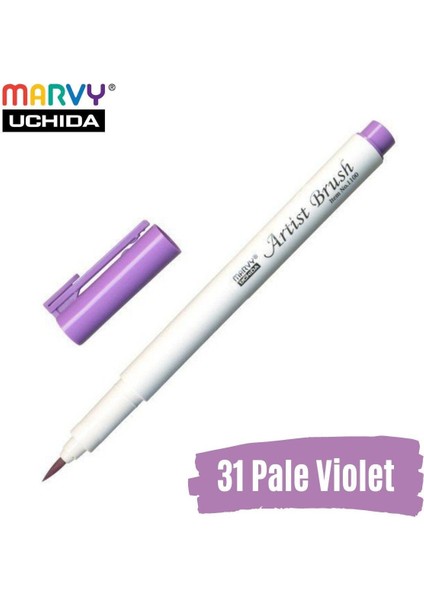 Artist Brush Pen 1100 Firça Uçlu Kalem 31 Pale Violet