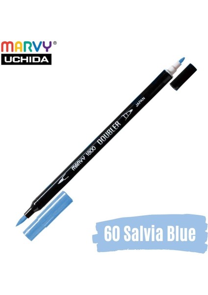 Artist Brush Pen 1800 Çift Taraflı Firça Uçlu Kalem 60 Salvia Blue fiyatları