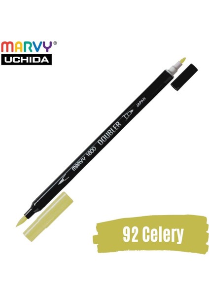 Artist Brush Pen 1800 Çift Taraflı Firça Uçlu Kalem 92 Celery fiyatları