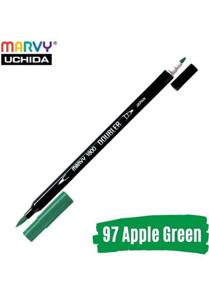 Artist Brush Pen 1800 Çift Taraflı Firça Uçlu Kalem 97 Apple Green fiyatları