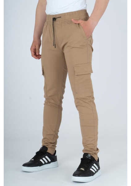 Erkek Kargo Cepli Eşofman Belli Esnek Okul Pantolonu fiyatları