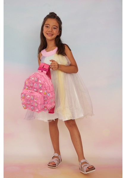 Backpack Oval S Çocuk Sırt Çantası Cupcake Unicorn 1178