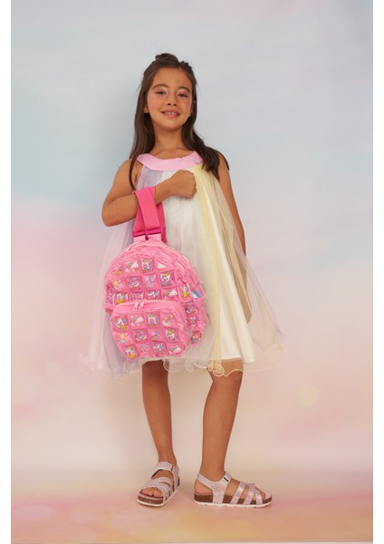 Backpack Oval S Çocuk Sırt Çantası Cupcake Unicorn 1178