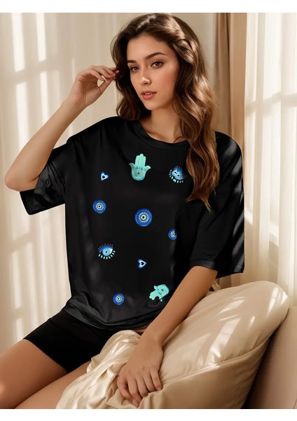 Kadın Pamuk T-Shirt Baskılı modelleri