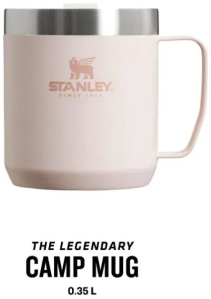 The Legendary Camp Mug Kapaklı Termos Bardak 0.35L 12OZ - Rose Quartz modelleri