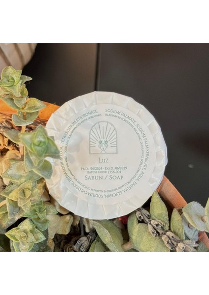 Otel Tipi Sabun 100 Adet 15 Gram Pileli Tek Kullanımlık Mini Buklet Temizlik Ürünü