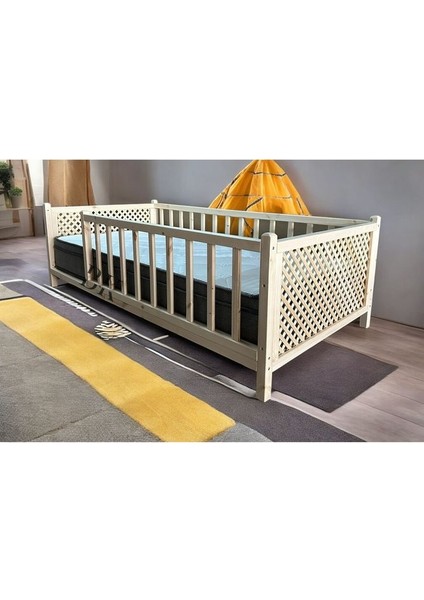 So Chic Doğal Ahşap Montessori Bebek ve Çocuk Karyolası fırsatları