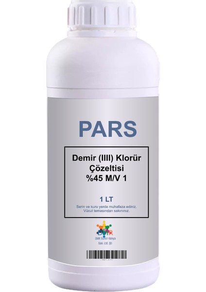 Demir Iııı Klorür Çözeltisi %45M/V 1 Lt