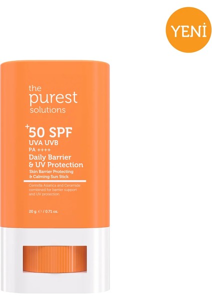 Stick Spf 50, Bariyer Onarıcı & Yatıştırıcı Güneş Koruyucu