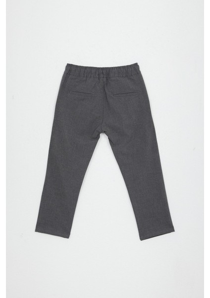 Çocuk Beli Lastikli Geniş Kesim Rahat Okul Pantolonu fiyatları
