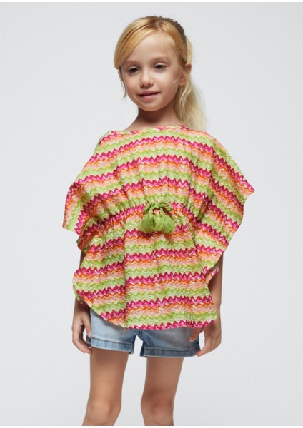 3942 Kız Çocuk Yeşil Kaftan fiyatları