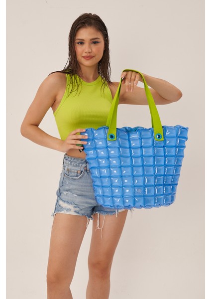 Inflatdecor Tote Bag I Bag Xl Plaj Çantası Splash Day