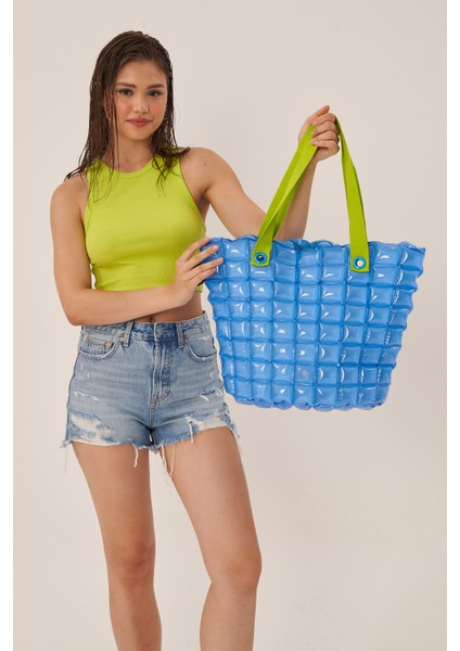 Inflatdecor Tote Bag I Bag Xl Plaj Çantası Splash Day