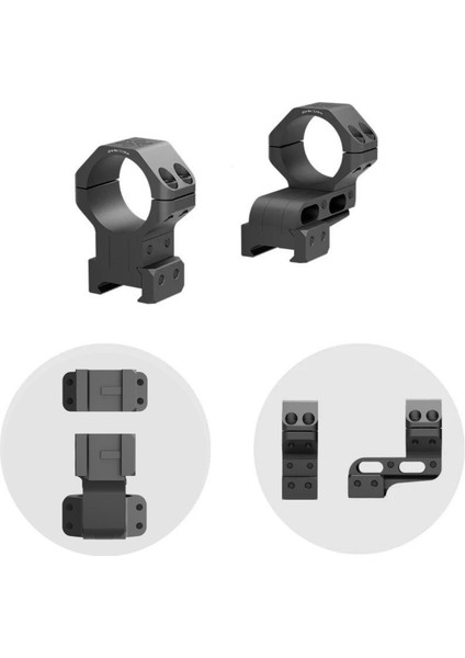 30MM Ayarlanabılır Durbun Ayagı Cantılever Weaver Rıngs XASR-3060