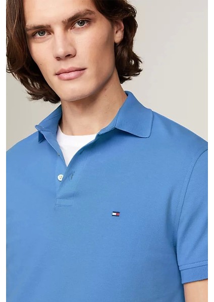 Erkek Polo Heren Soluk Mavi T-Shirt modelleri