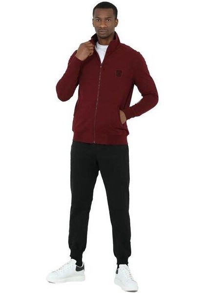 Erkek Bordo Eşofman Takım 23006