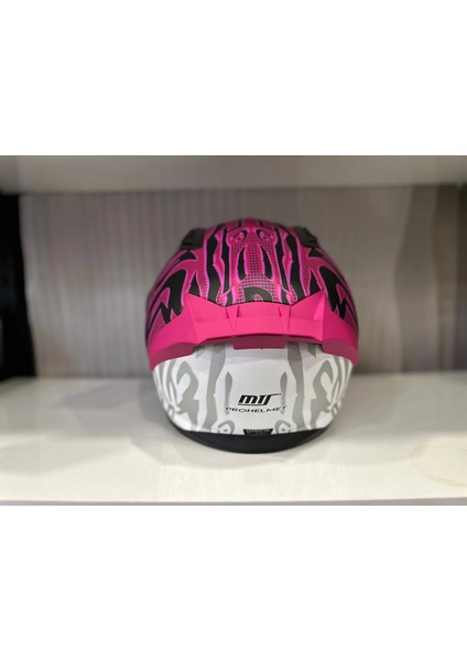 Kask Mts Pro 801 Güneş Gözlüklü Mat Pink/whıte fırsatları