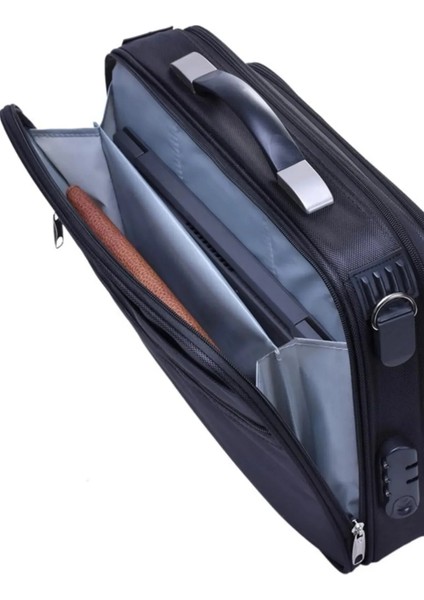 Laptop Çantası Notebook Çantası Kasalı Korumalı Laptop Çantası Askılı Lüx Kasalı Evrak Çantası 16" indirimleri