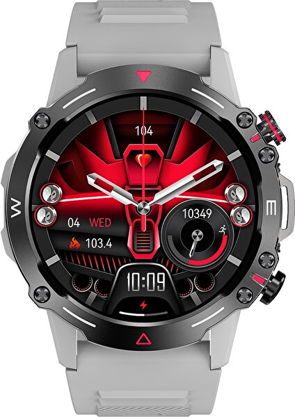 ZCWATCH V0323 Amoled Outdoor Tank1, Bt Call, Spor Sağlık, IP68 Profesyonel Akıllı Saat