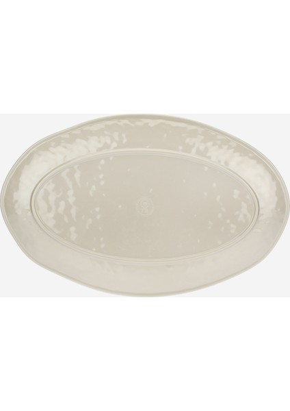 Milano Sea Life Bej Melamin Servis Tabağı 52X30 cm fırsatları