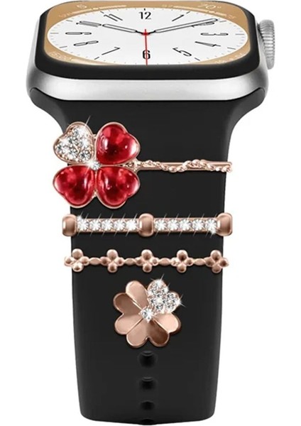 Psgt göz Love Apple Watch Uyumlu Kordon Charm, Kordon Süsü Uyumlu